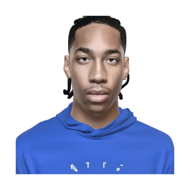 3D model for Blue Hoodie Portrait