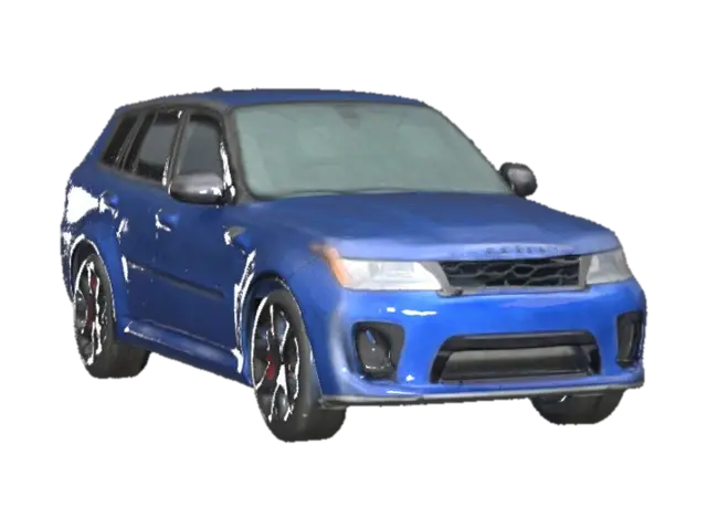 Modèle 3D Range Rover in Blue, généré par IA