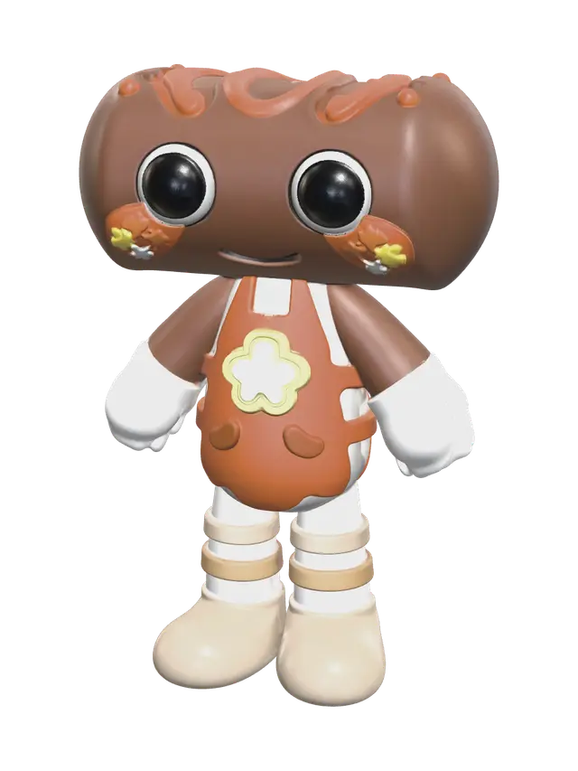 3D model for Fantasy Cosmo Dandys World