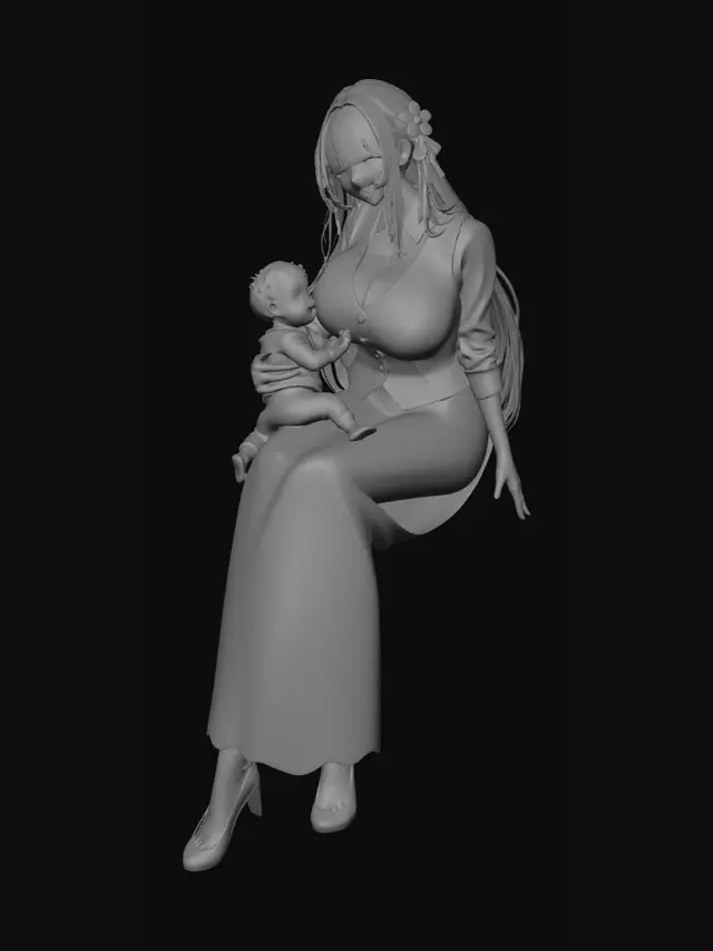 3D model for Sunlit Hoodie Glow