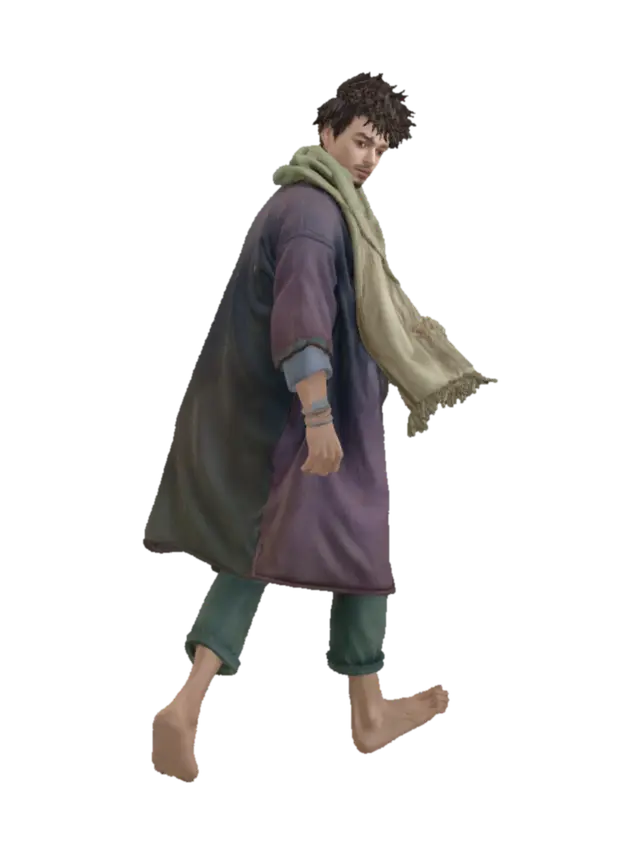 3D model for Patchwork Wanderer