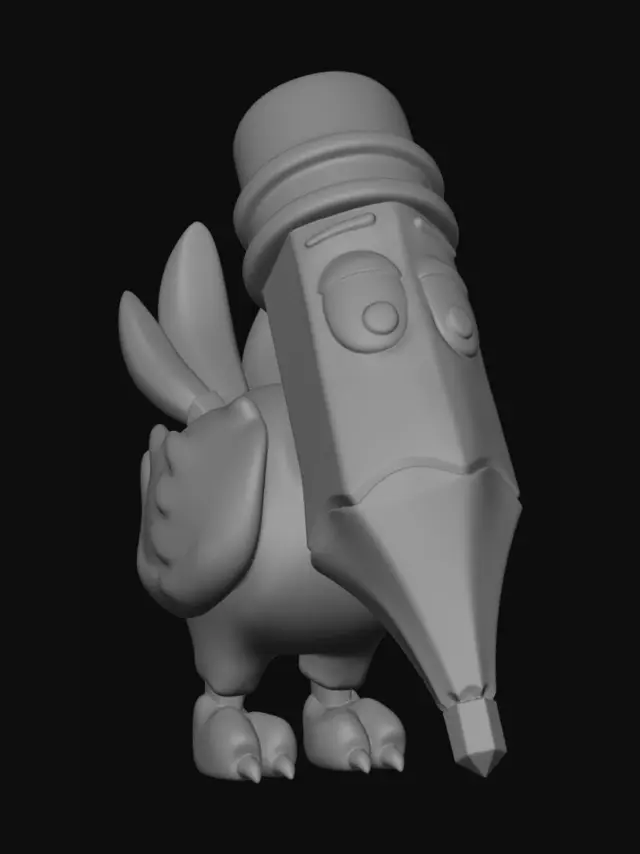 3D model for Pencil Parrot