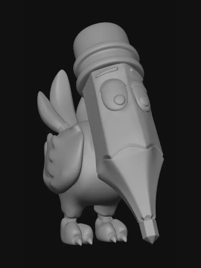 3D model for Pencil Parrot