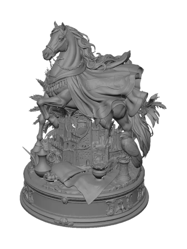 3D model for Saudi Arabian Stallion
