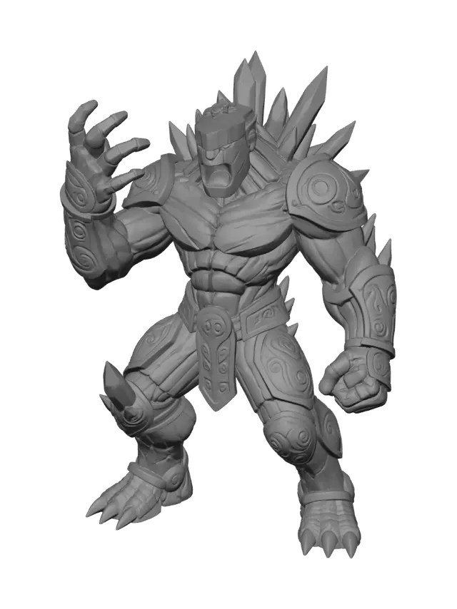 3D model for Crystal Golem