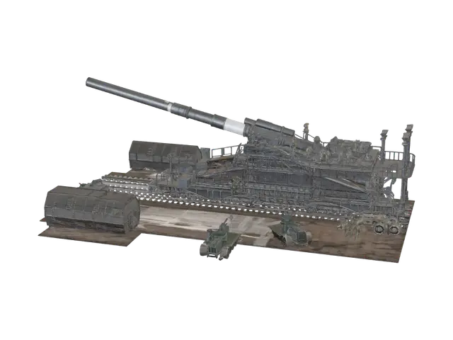 Dora on the Rails 3D model, vytvořený pomocí AI