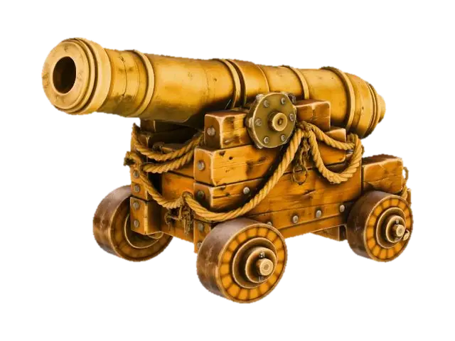 3D model for Pirate Artillery