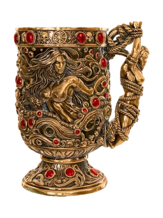3D model for Gilded Siren Goblet