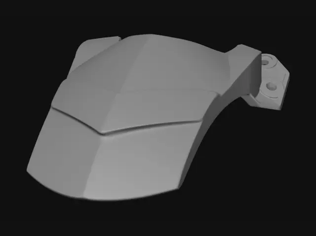 3D model for Carbon fiber protective guard