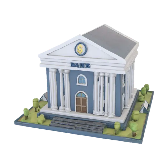 Free Bank 3D Models - Download Instantly | Meshy