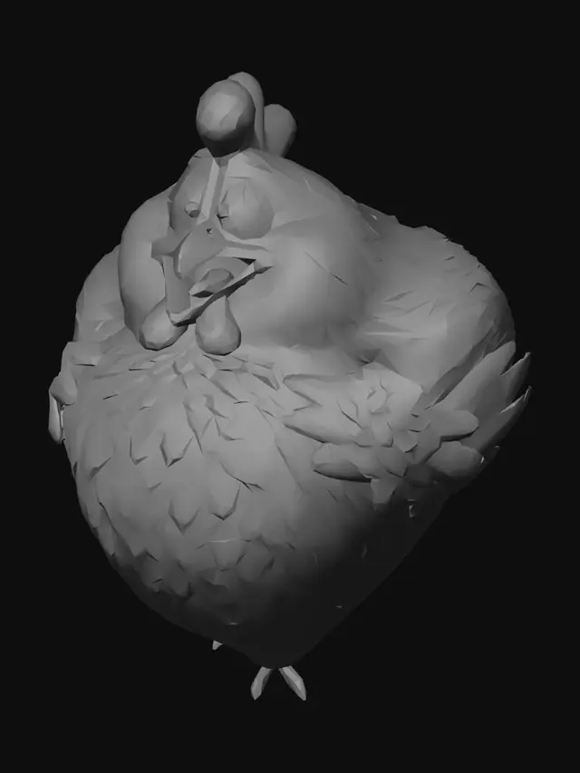3D model for Happy Hen