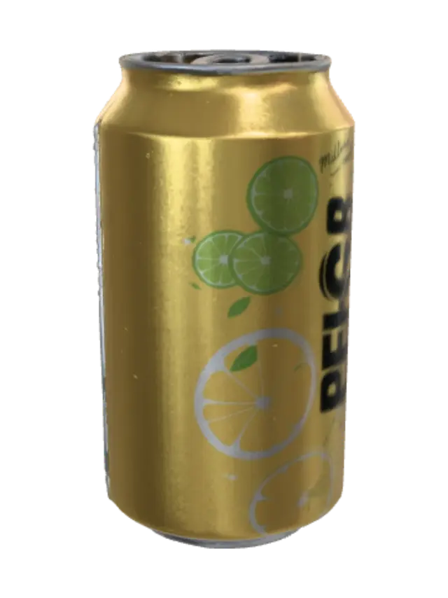 3D model for Ultra-realistic aluminum soda can, 330ml, premium beverage packaging, photorealistic, physically accurate proportions, detailed metallic surface with subtle scratches, glossy printed label, realistic pull tab, tiny manufacturing details, crisp edges, studio-quality PBR materials, high-resolution textures (4K), optimized game-ready low-poly mesh with clean topology, centered pivot, separate UVs, no background, Roblox-ready.
Style: supermarket shelf product, realistic retail packaging, optimized for Roblox, under 5,000 triangles, single mesh, high-quality normal map and metallic/roughness textures.
