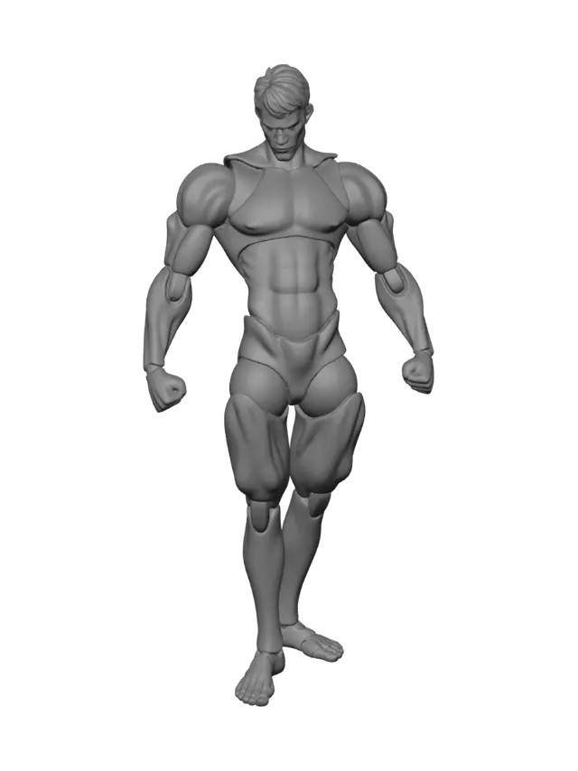 3D model for Herculean Stance