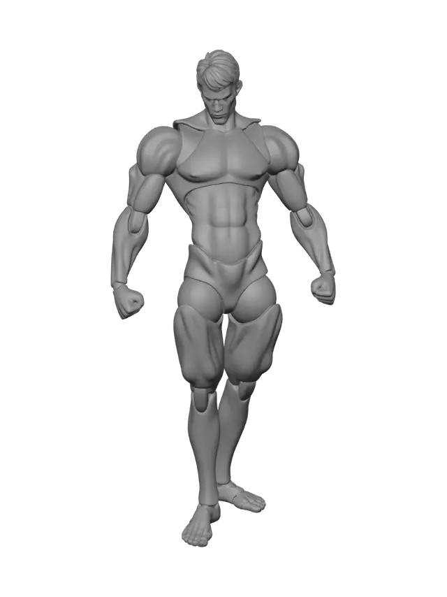 3D model for Herculean Stance