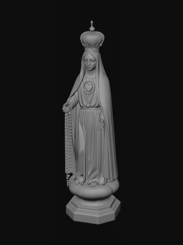 3D model for Our Lady of the Rosary