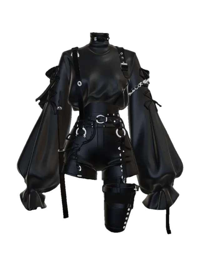 3D model for Noir Harness Ensemble