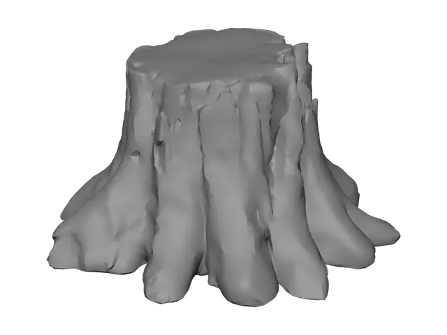 3D model for Timeworn Stump