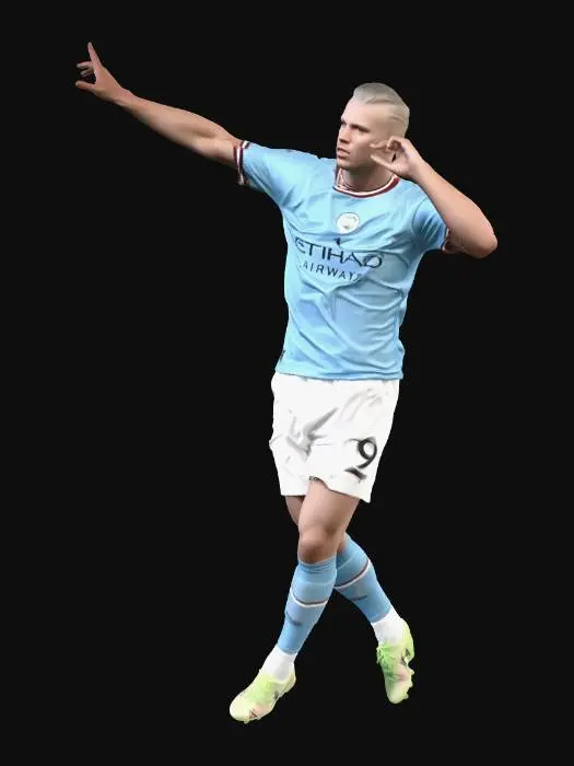 3D model for Sky Blue Celebration