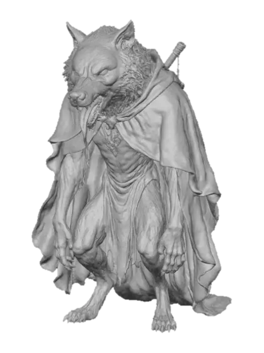 3D model for Wild Hunt Alpha, #villain#