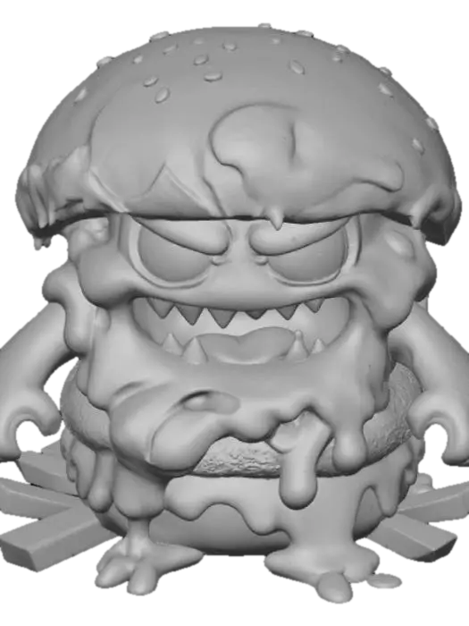 3D model for Burger Beast, #Halloween2025#