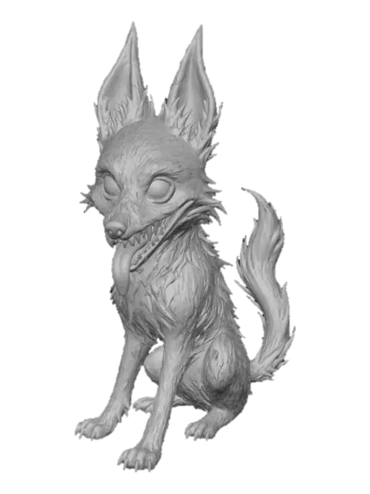 3D model for Infernal Hound, #Halloween2025#