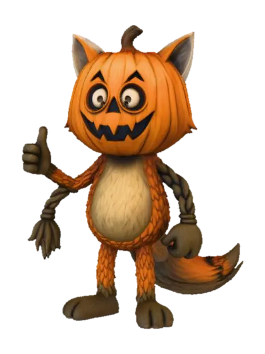 3D model for Pumpkin Paws, #Halloween2025#