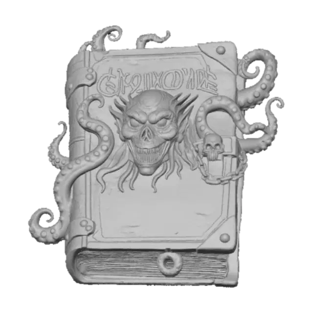 3D model for Grim Grimoire, #Halloween2025#