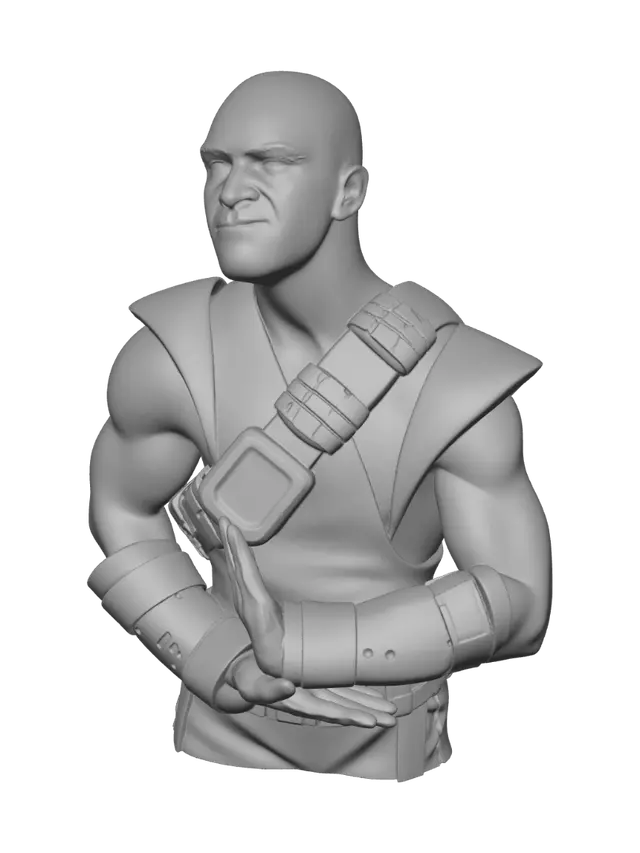3D model for Half-Masked Gladiator