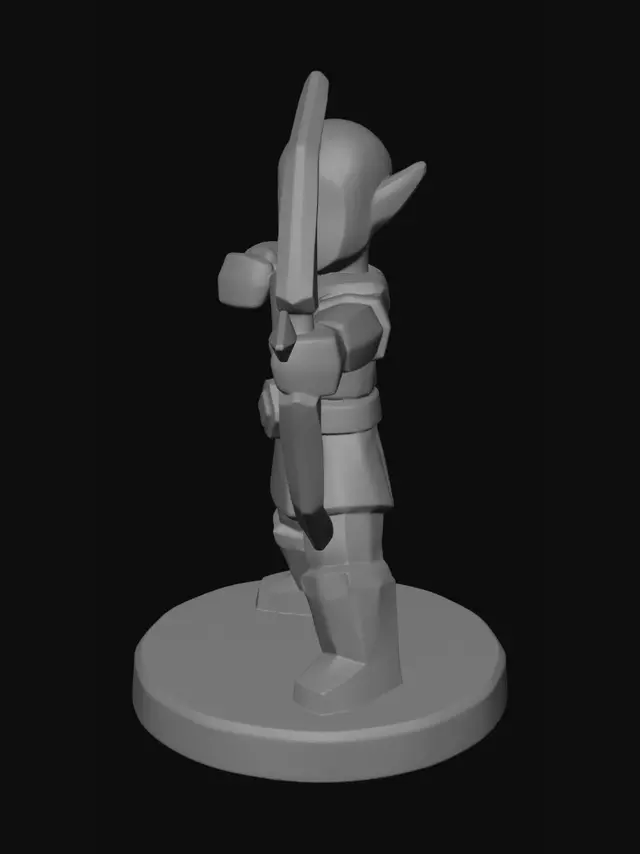 3D model for Archer Miniature 30mm Scale