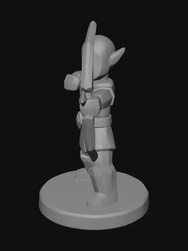 3D model for Archer Miniature 30mm Scale