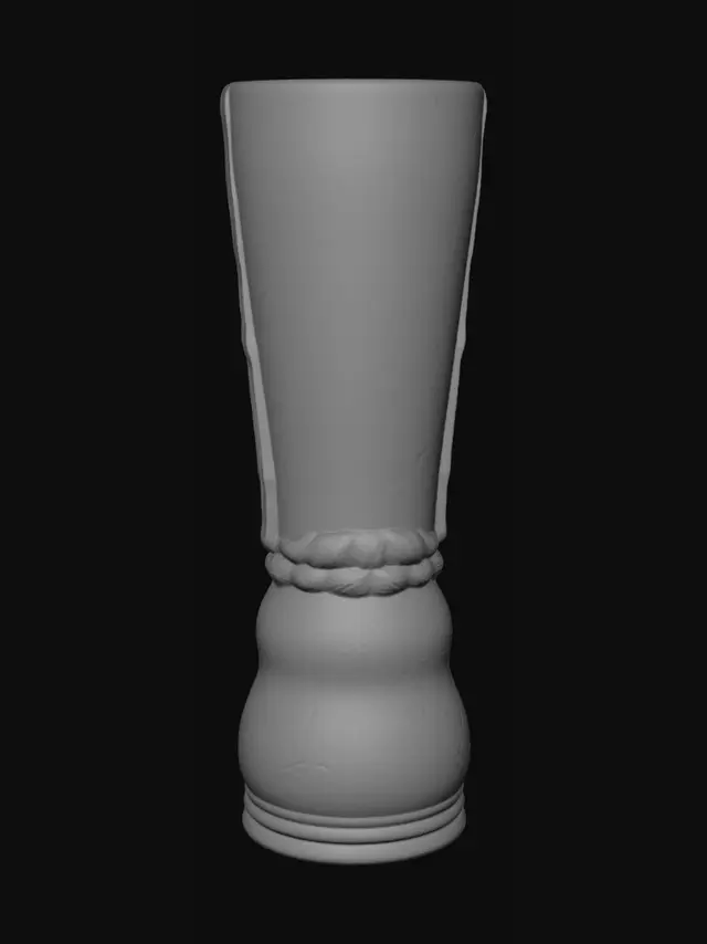 3D model for Vertical zipper