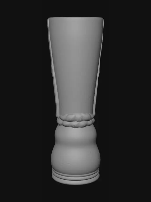 3D model for Vertical zipper