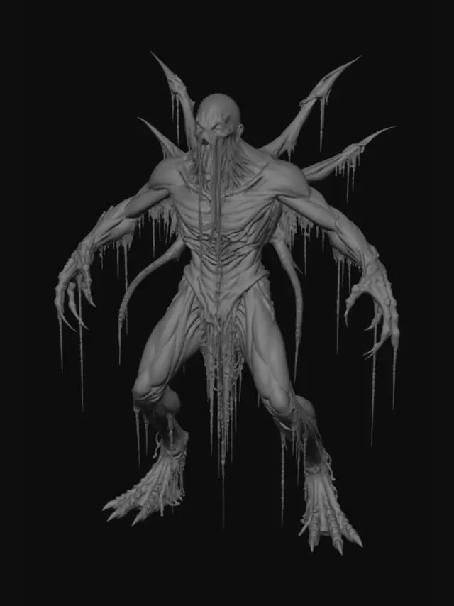 3D model for Abyssal Juggernaut