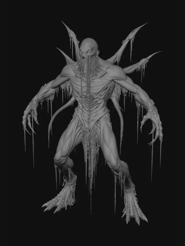 3D model for Abyssal Juggernaut