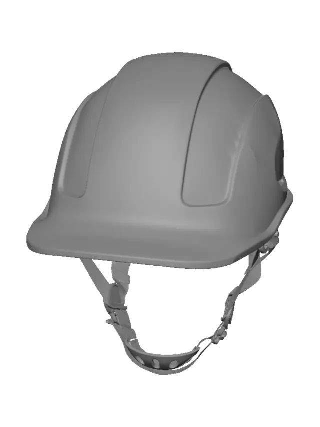 3D model for White Safety Hard Hat