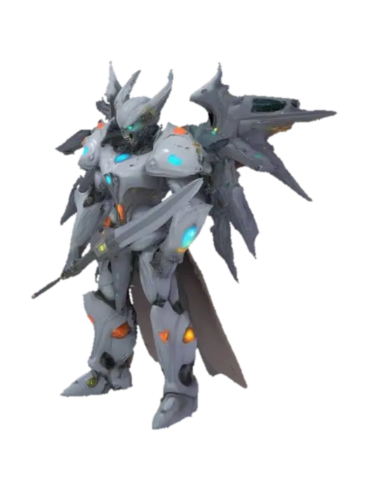 The final boss of the internet 3D model, vytvořený pomocí AI
