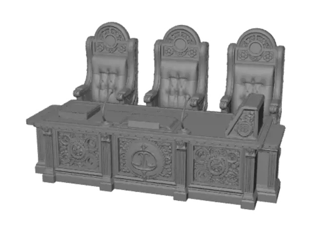 3D model for Clockwork Court