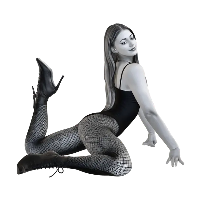 3D model for Midnight Pose in Fishnet