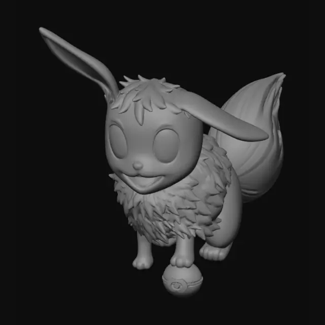 3D model for Starry Night Eevee