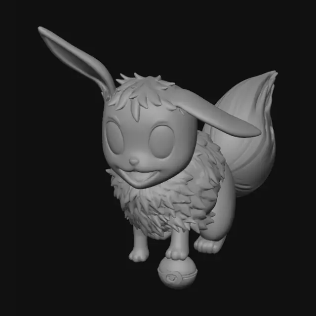 3D model for Starry Night Eevee