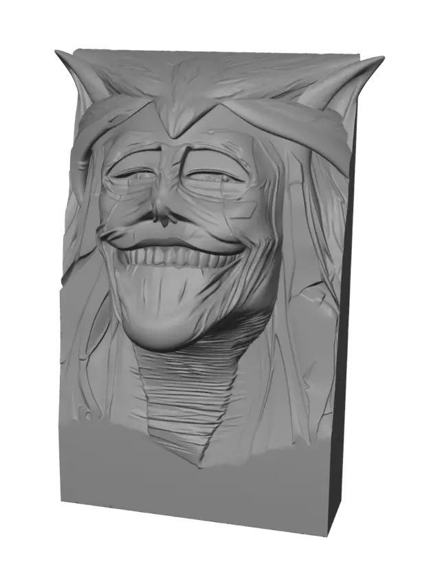 3D model for Grinning Skull