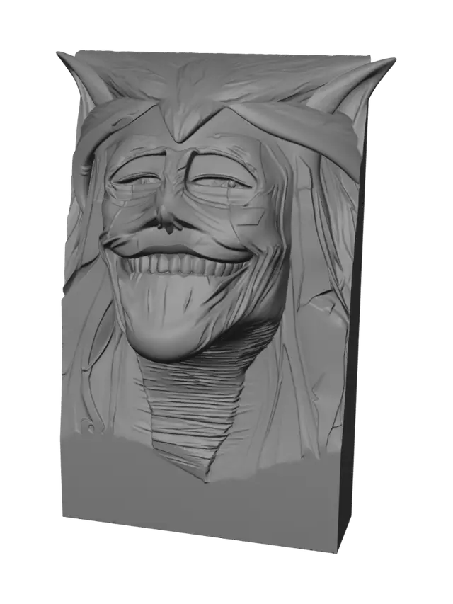 3D model for Grinning Skull