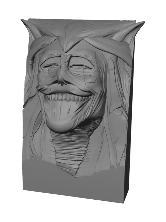 3D model for Grinning Skull