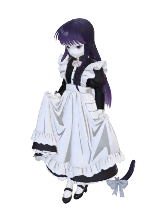 3D model for Melancholy Maid