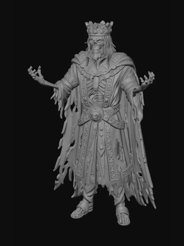 3D model for The Skeleton King