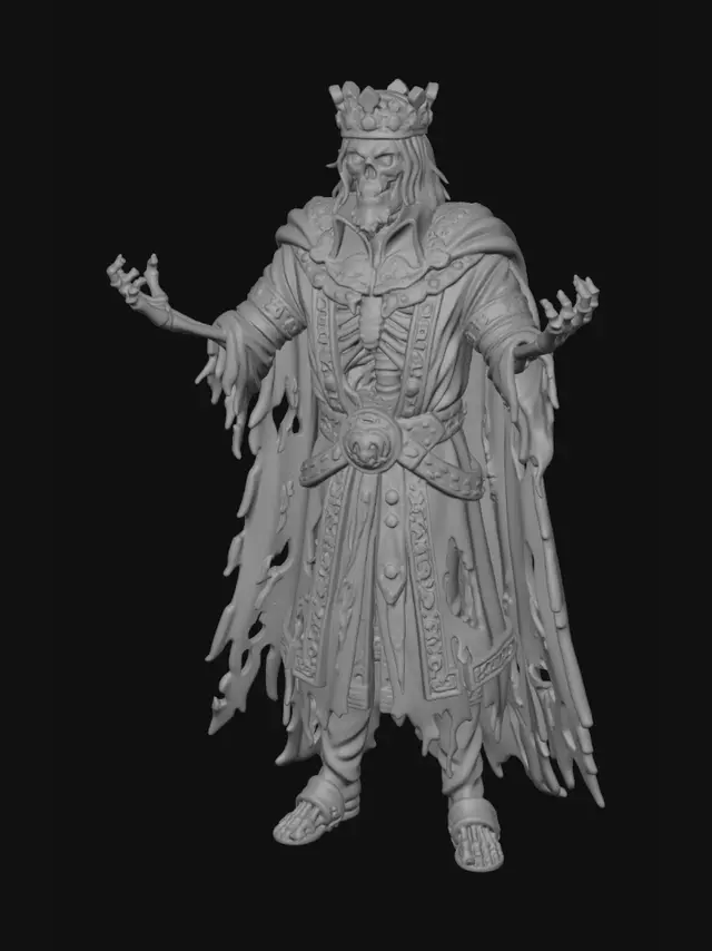 3D model for The Skeleton King