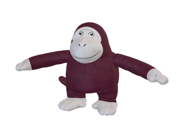 Mô hình 3D Open-armed Red Monkey Plush - Openarmed, được tạo bằng AI