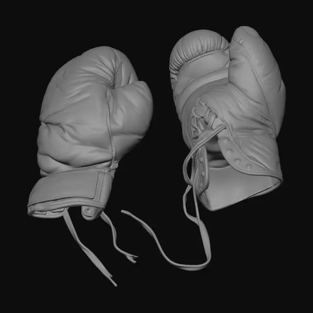 3D model for Timeworn Boxing Gloves