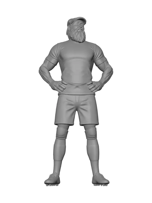 3D model for Gentle Giant on the Pitch