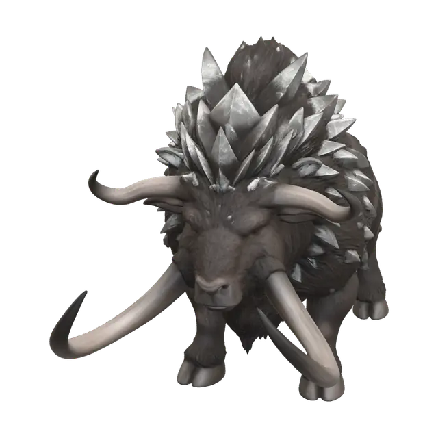 Stylized Bullmastiff - Mutt 3D model, vytvořený pomocí AI